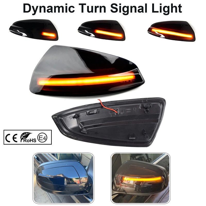 LED BOCNI DYNAMIC MIGAVCI U RETROVIZORU, TIPSKI - MERCEDES - SMOKE LENS PL2201M24 Beograd Zemun